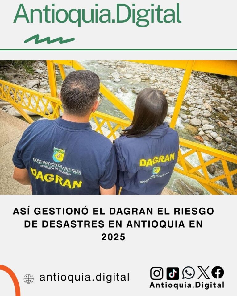 Dagran gestionó riesgos de desastres durante todo 2025