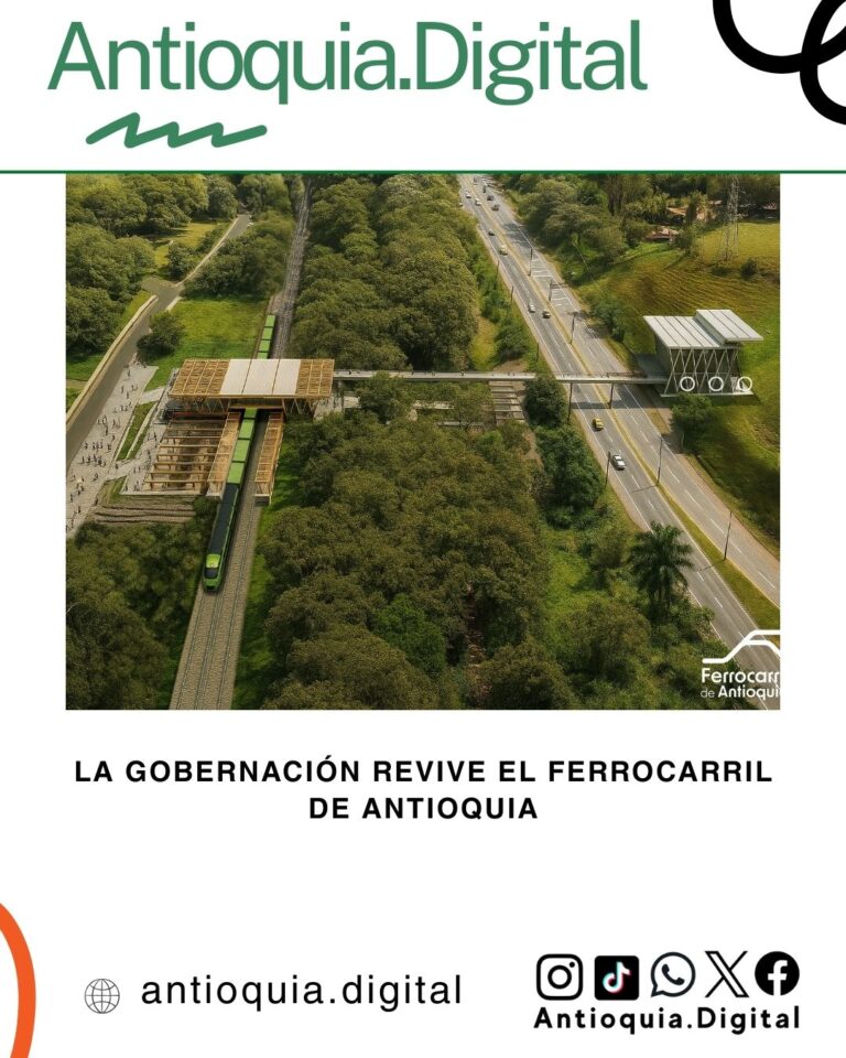 La Gobernación revive el Ferrocarril de Antioquia 