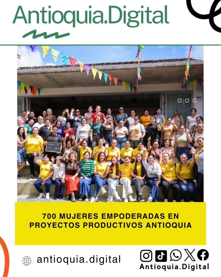 700 mujeres antioqueñas impulsan su autonomía con proyectos productivos