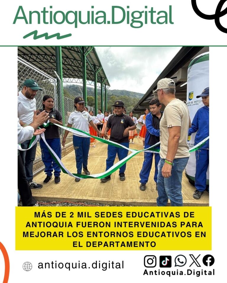 Antioquia invierte en educación