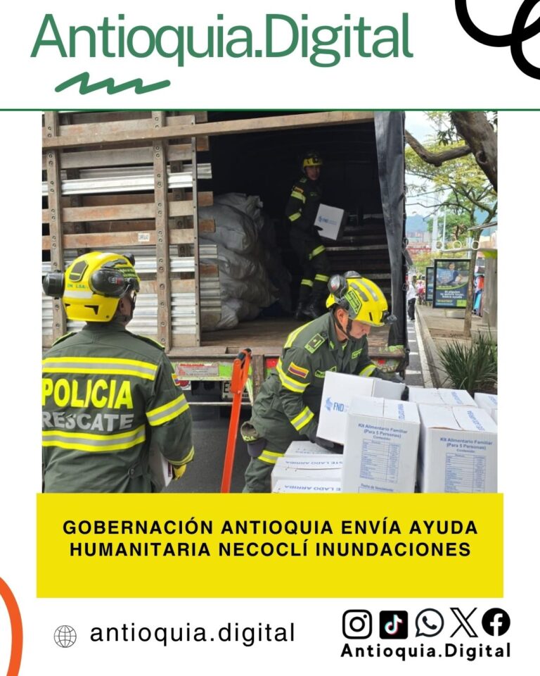 Gobernación de Antioquia envía ayuda humanitaria a Necoclí