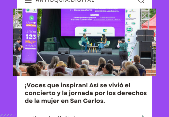 San Carlos conmemoró el 8M