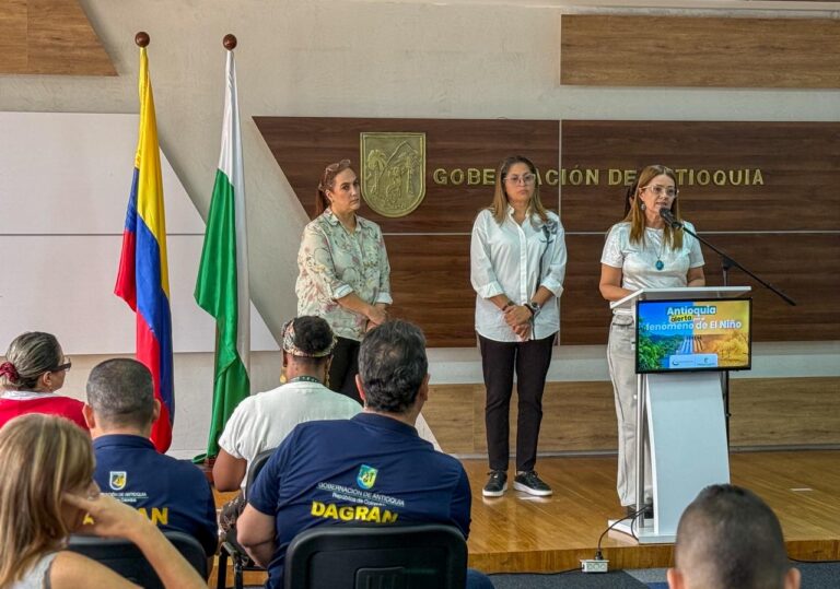 Antioquia se prepara para El Niño