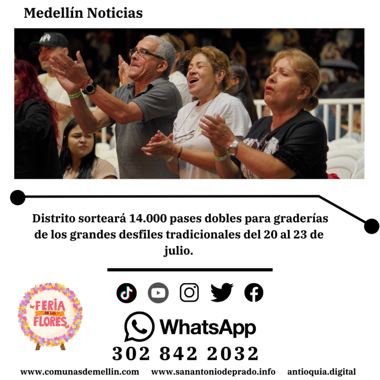 Medellín florece con la Feria de las Flores 2026