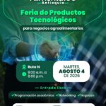 Feria AlimentaTec Antioquia impulsa el agro local