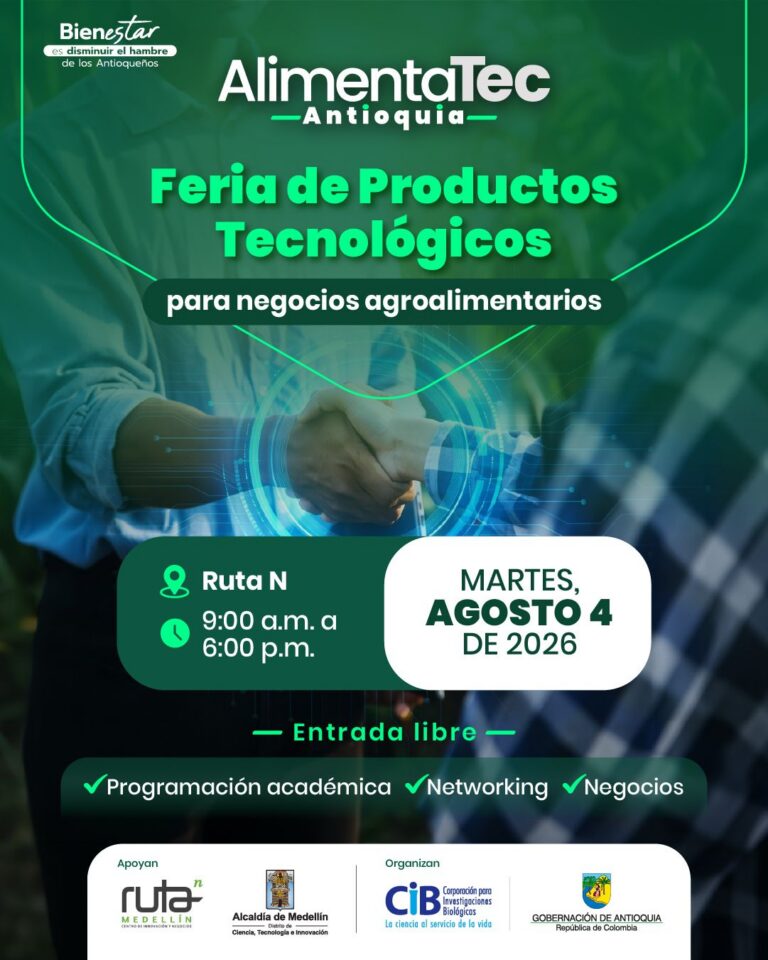 Feria AlimentaTec Antioquia impulsa el agro local