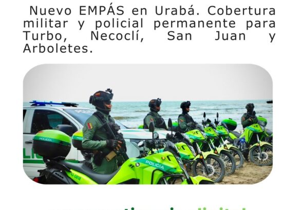 Gobernación activa EMPÁS y fortalece Turbo en Urabá