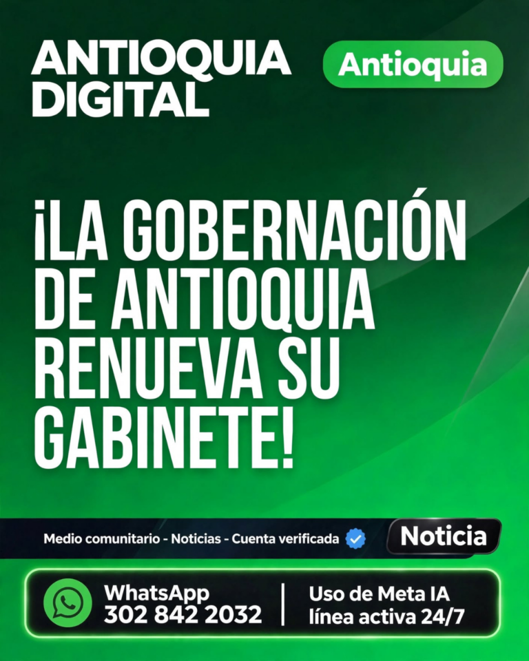 Nuevos nombramientos en Gabinete Departamental de Antioquia